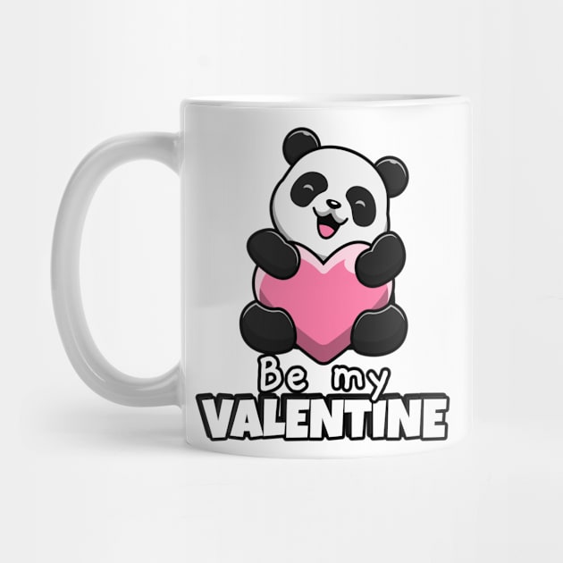 Panda Be My Valentine by WorldTeeShop